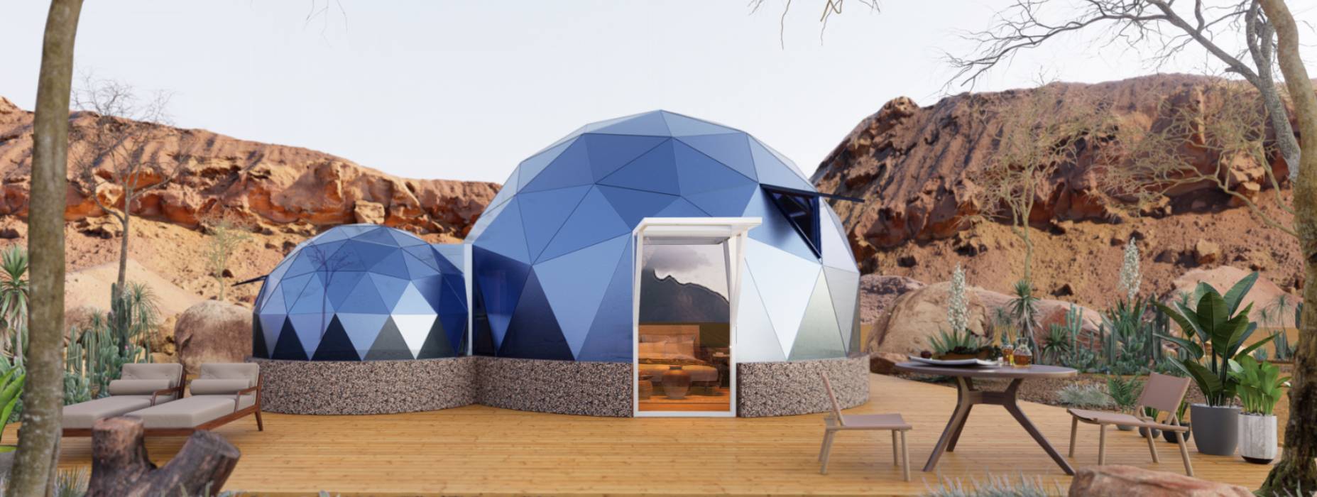 巩留县球形智能光伏玻璃星空房